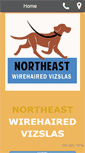 Mobile Screenshot of northeastwirehairedvizslas.com